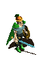 A swordman character